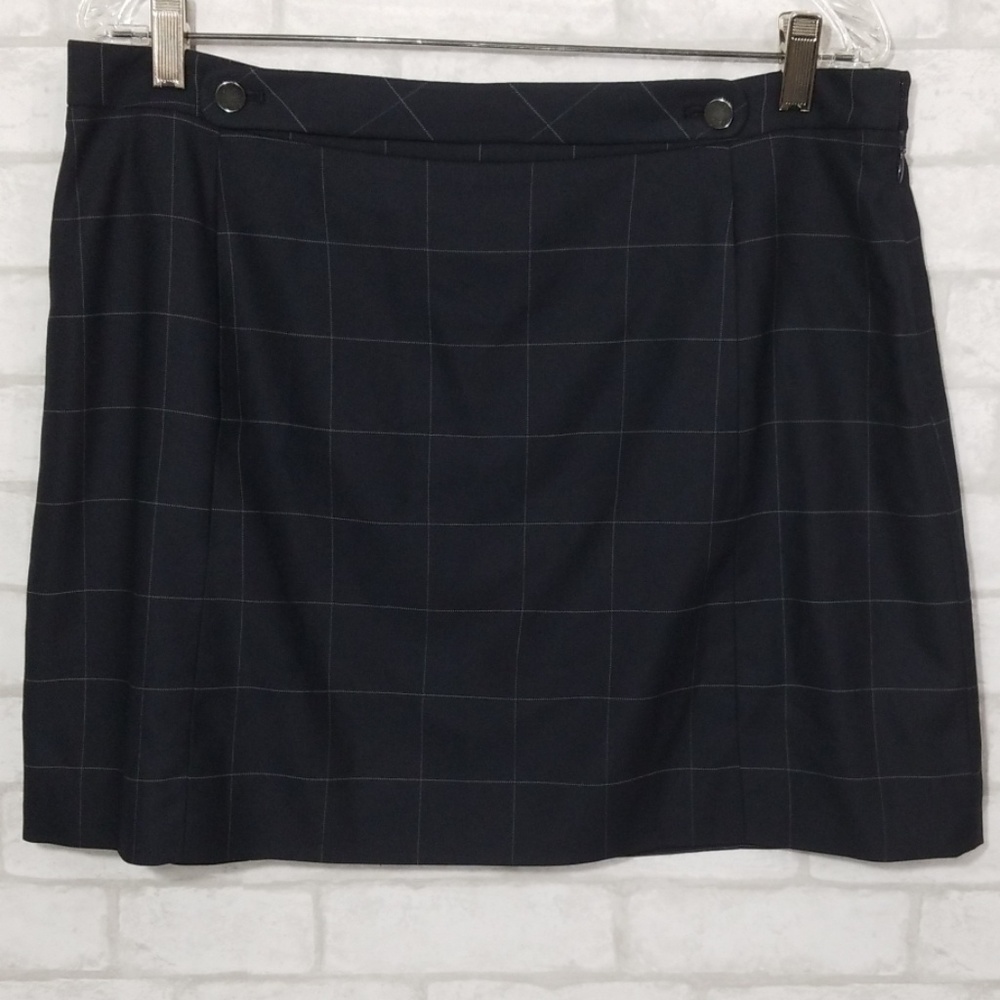 Banana republic navy blue skirt size 12